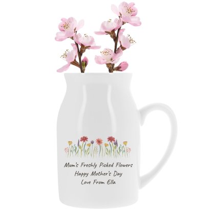 Personalised Mother's Day Jug Vase