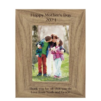 Personalised Mother's Day Message Photo Frame