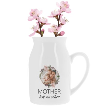 Personalised Mother's Day Photo Jug Vase