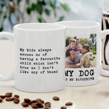 Personalised Mother's Day Photo & Message Mug