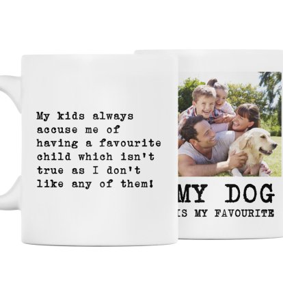 Personalised Mother's Day Photo & Message Mug