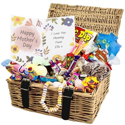 Personalised Mother's Day Retro Sweet Hamper