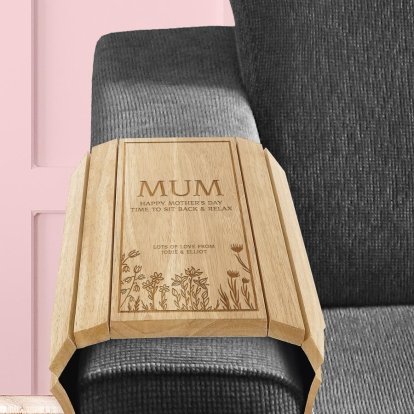 Personalised Mother's Day Sofa Tray