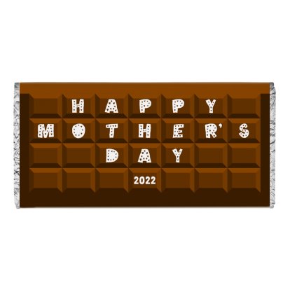 Personalised Mother's Chocolate Bar