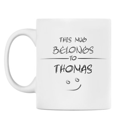Personalised Mug - Belongs to
