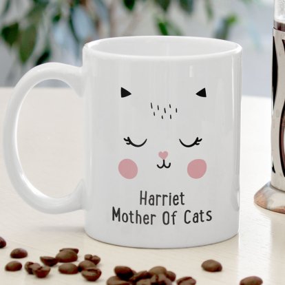 Personalised Mug - Cat Lovers 
