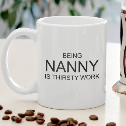 Personalised Mug - Thirsty Work 