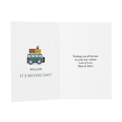 Personalised New Home Message Card - Moving Day