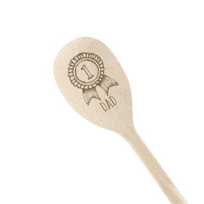 Personalised No. 1 Wooden Spoon