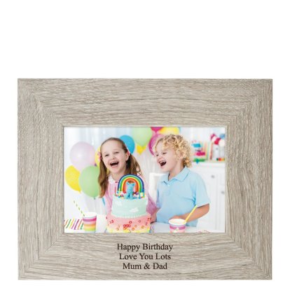 Personalised Nordic Photo Frame - Any Occasion