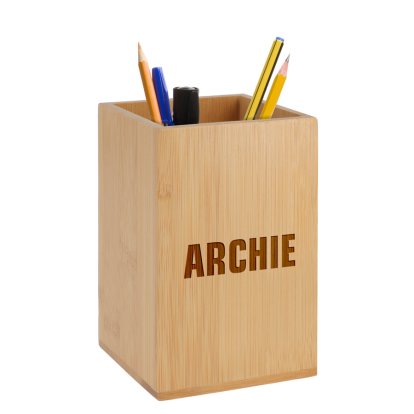 Personalised Pencil Holder - Name