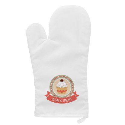 Personalised Oven Glove - Cupcake