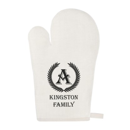 Personalised Oven Mitt - Family Crest