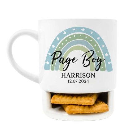 Personalised Page Boy Cookie Mug
