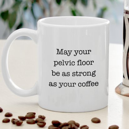 Personalised Pelvic Floor Mug 