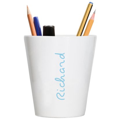 Personalised Pen & Pencil Pot for Him