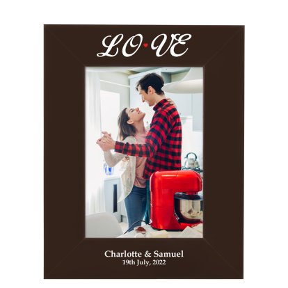 Personalised Photo Frame - Love