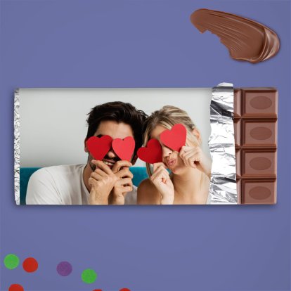 Personalised Photo Upload Chocolate Bar 