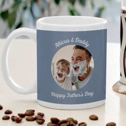 Personalised Photo Upload Father's Day Mug 