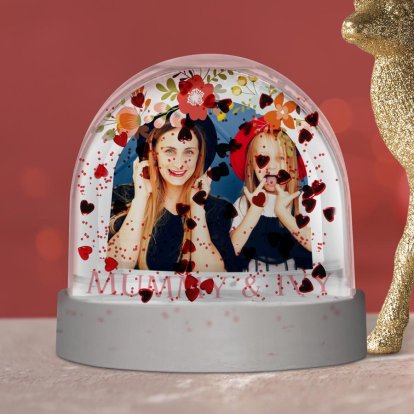 Personalised Photo Upload Mother's Day Globe