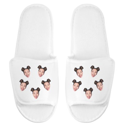 Personalised Photo Upload Slippers with Face On It
