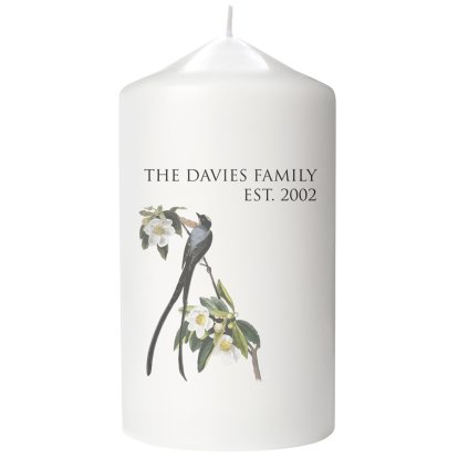 Personalised Pillar Candle
