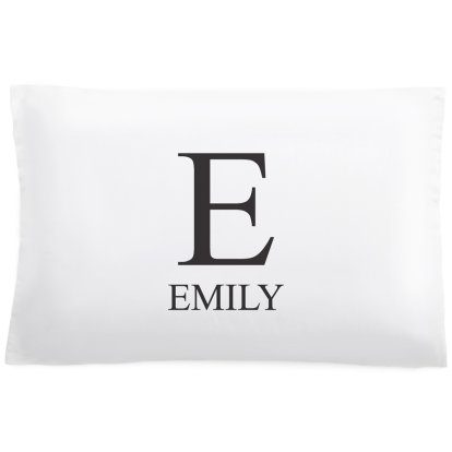 Personalised Pillowcase - Name & Initial