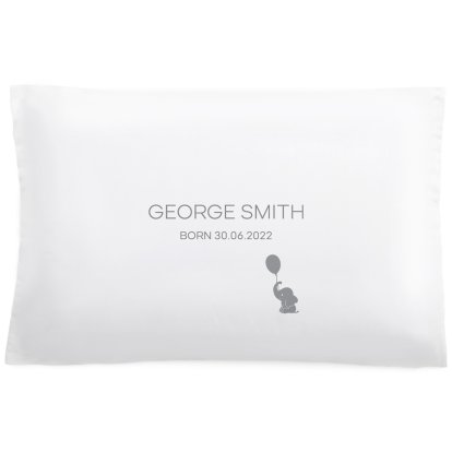 Personalised Pillowcase - New Baby
