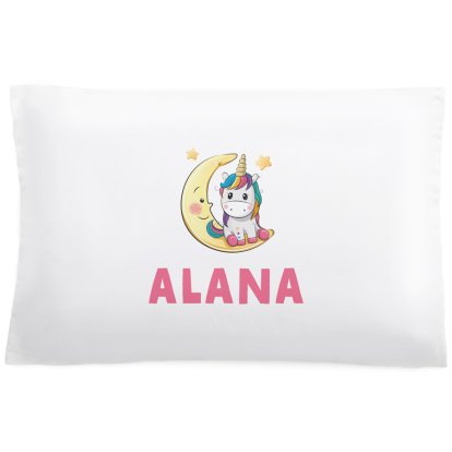 Personalised Pillowcase - Unicorn