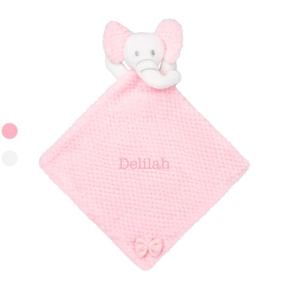 Personalised Pink Elephant Comforter