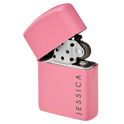 Personalised Pink Lighter