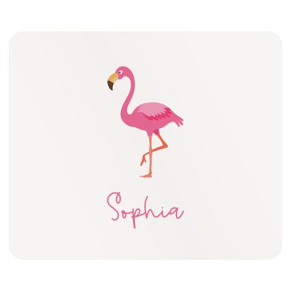 Personalised Placemat - Flamingo