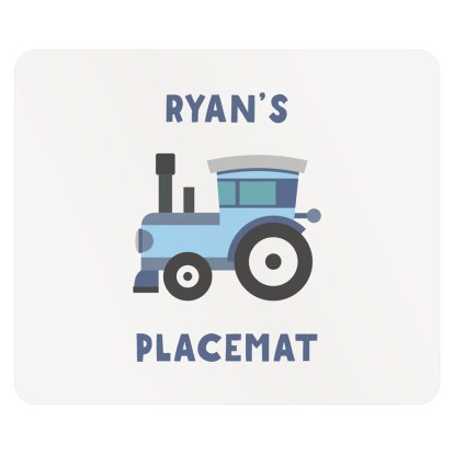 Personalised Placemat - Tractor