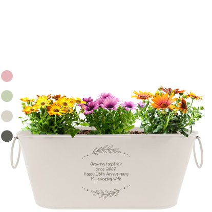 Personalised Planter - Any Message