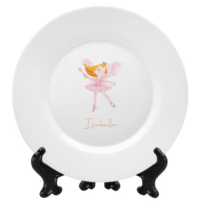 Personalised Princess Plate for Girls