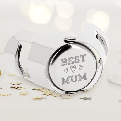 Personalised Prosecco Stopper - Best Mum Photo 3