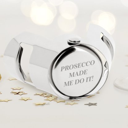 Personalised Prosecco Stopper Photo 3