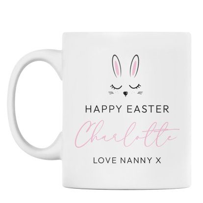 Personalised Rabbit Mug for Easter