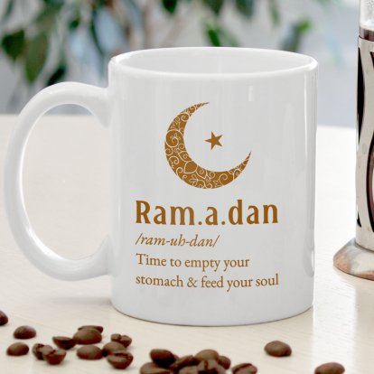 Personalised Ramadan Definition Mug