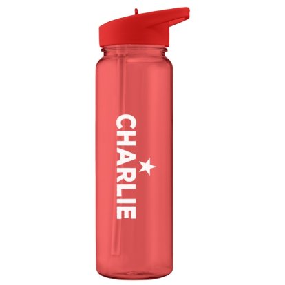 Personalised Red Sports Bottle