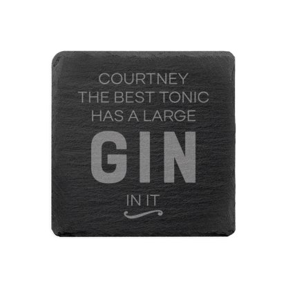 Personalised Slate Coasters - Any Quote