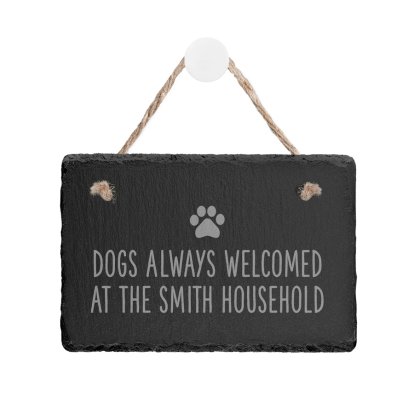 Personalised Slate Sign for Pets