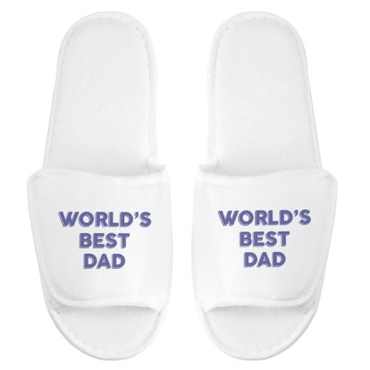 Personalised Slippers - World's Best 