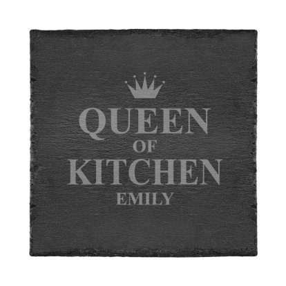 Personalised Square Slate Kitchen Board