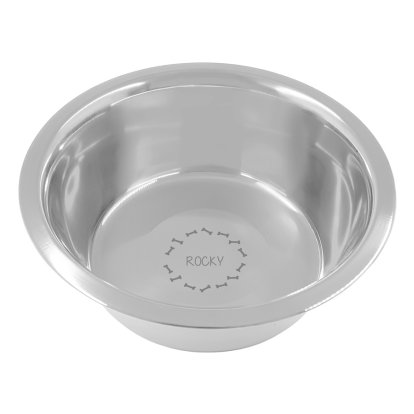 Personalised Stainless Steel Dog Bowl - Classic Treats