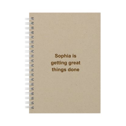 Personalised Student's Notebook
