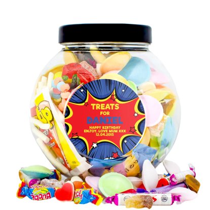 Personalised Sweet Jar -  For Kids