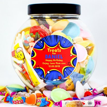 Personalised Sweet Jar -  For Kids
