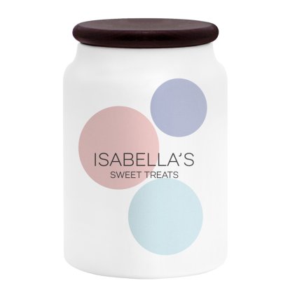 Personalised Sweets Storage Jar
