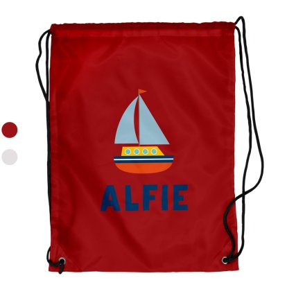Personalised Swim Bag - Boat